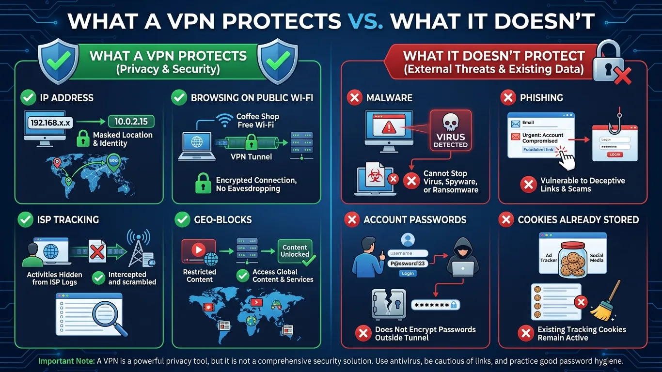 What a VPN Cannot Protect You From
